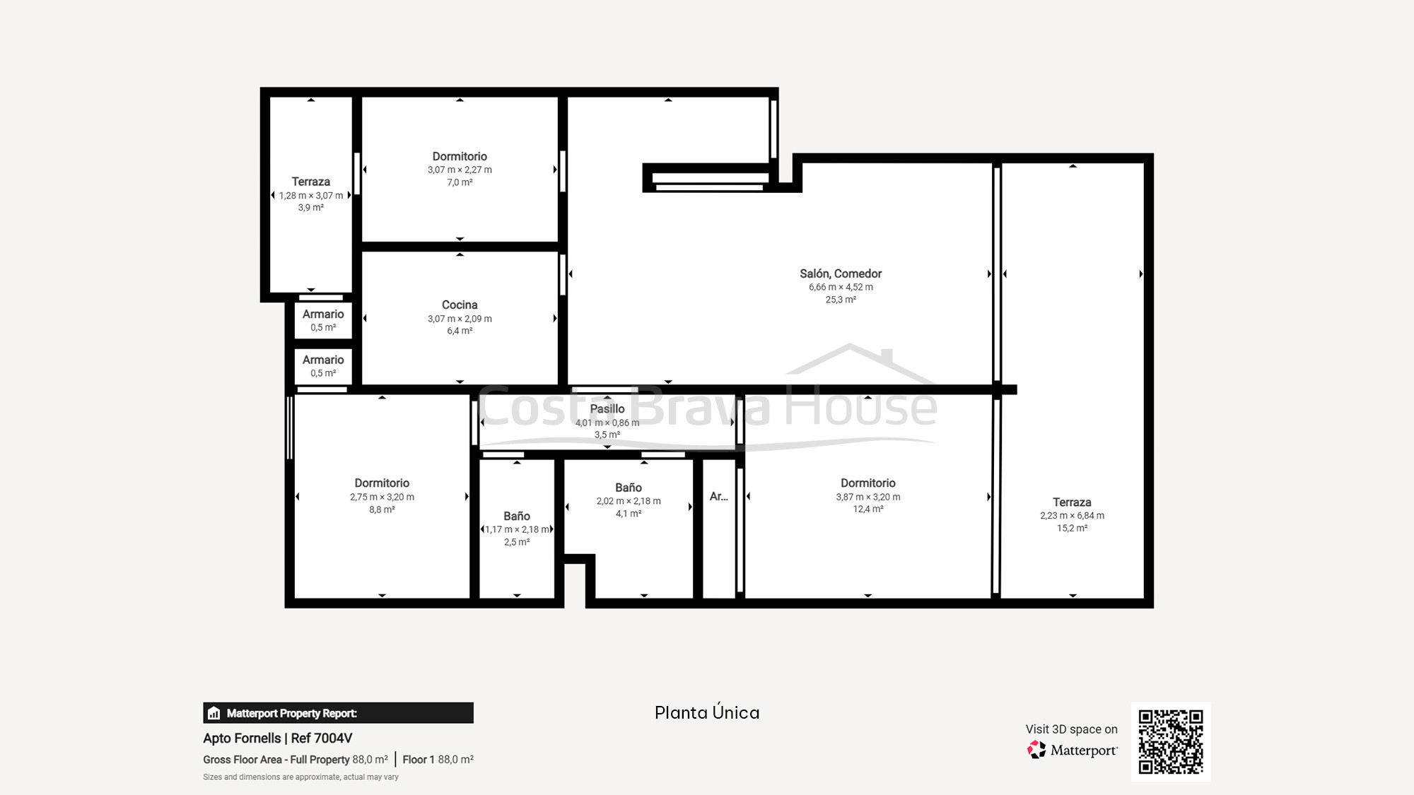 Apartamento en Aiguablava con terraza y vistas al mar cerca de Playa Fonda