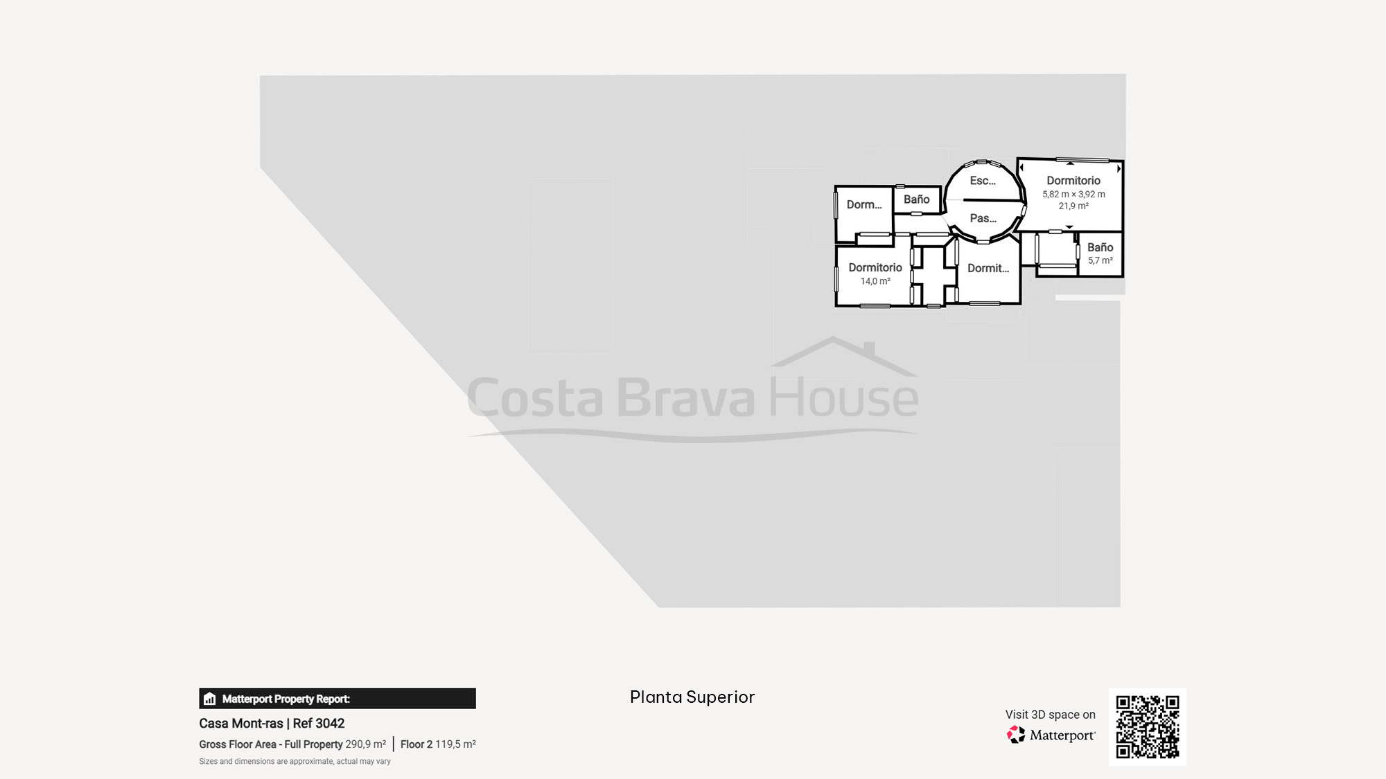 Semi-detached house in Mont-ras with private pool and exclusive Mediterranean garden