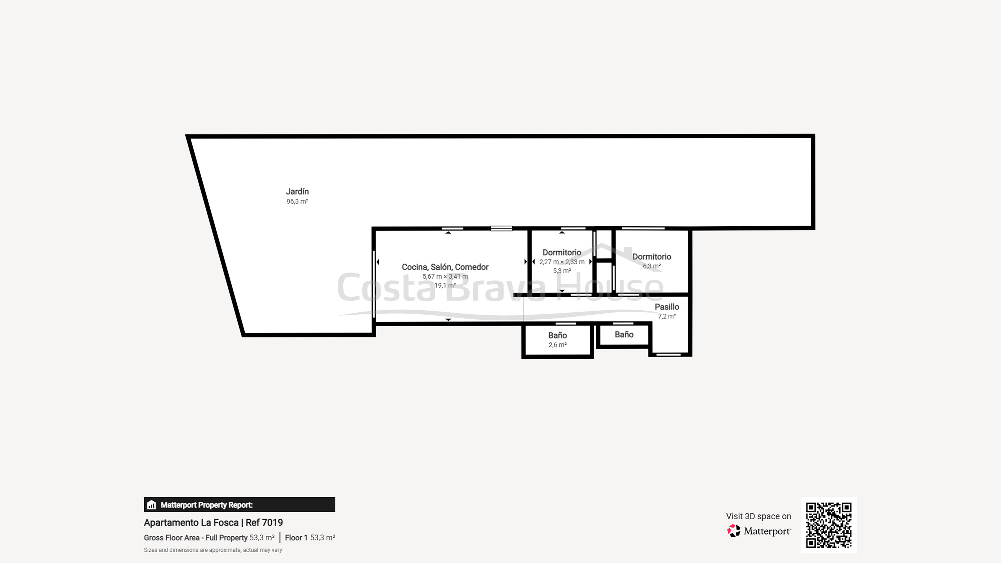Nieuwgebouwd appartement in Palamós met een privétuin van 96 m², op 400 meter van het strand van La Fosca