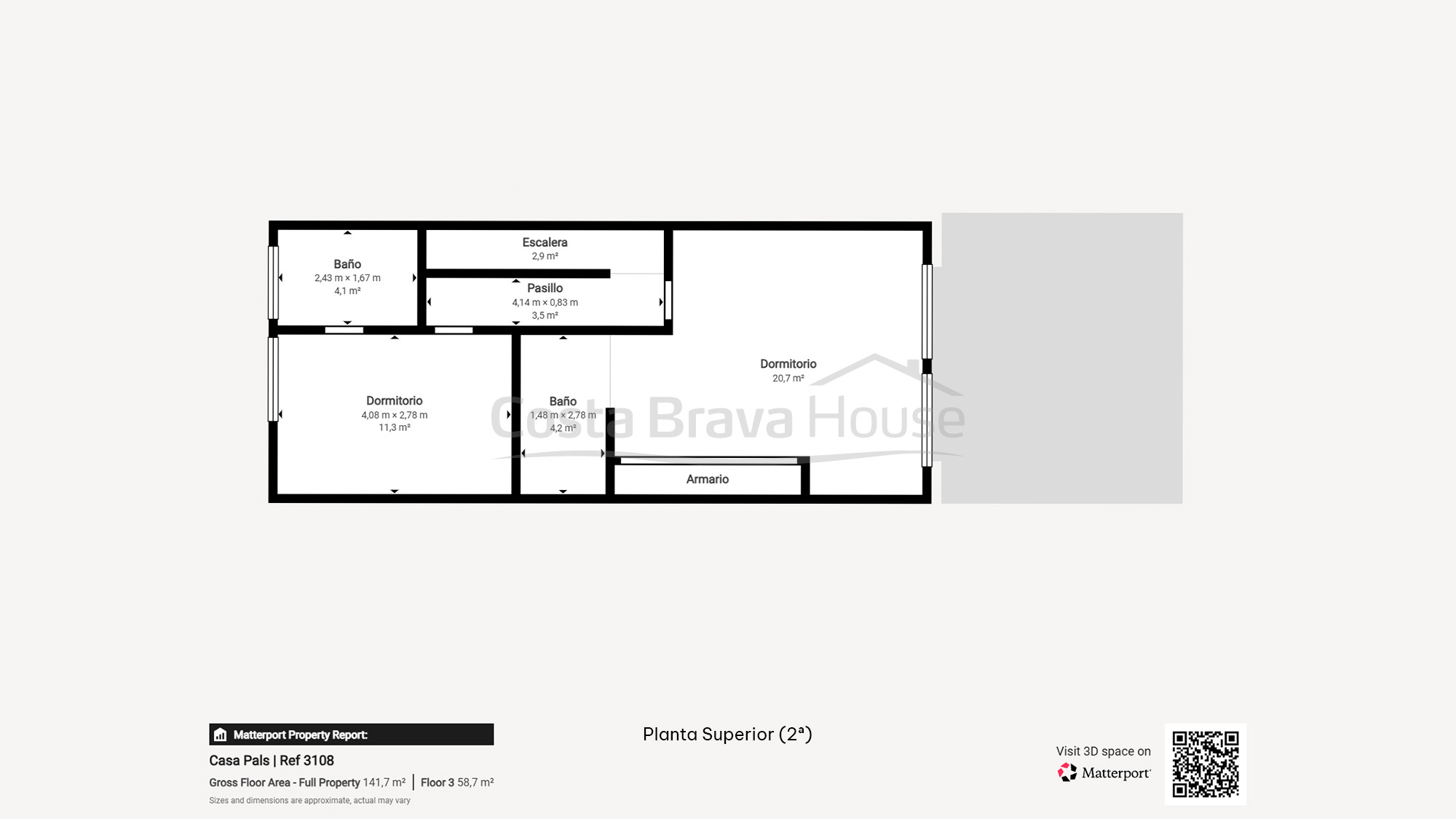 Maison mitoyenne rénovée à Pals avec jardin privé, piscine commune et garage double