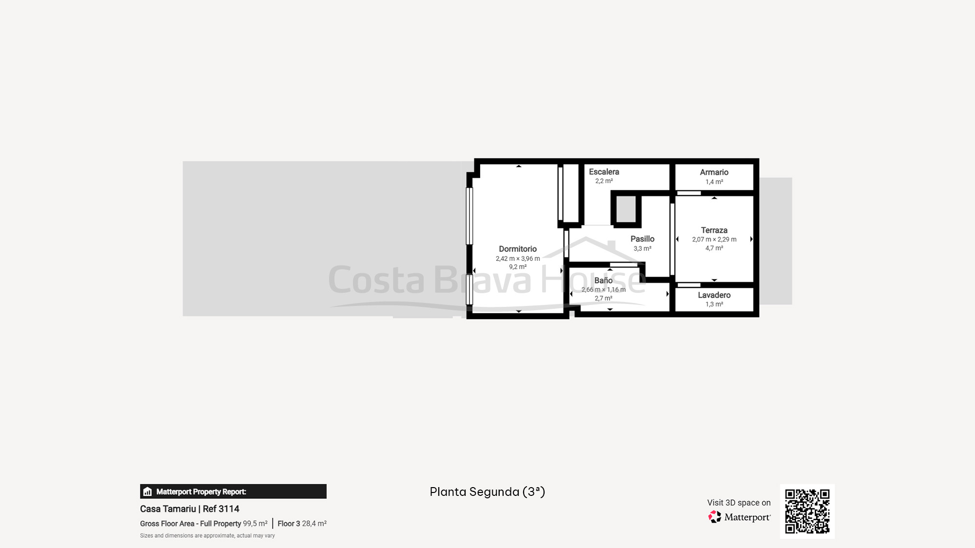 Maison mitoyenne à Tamariu près de la plage avec patio privé, garage et piscine commune