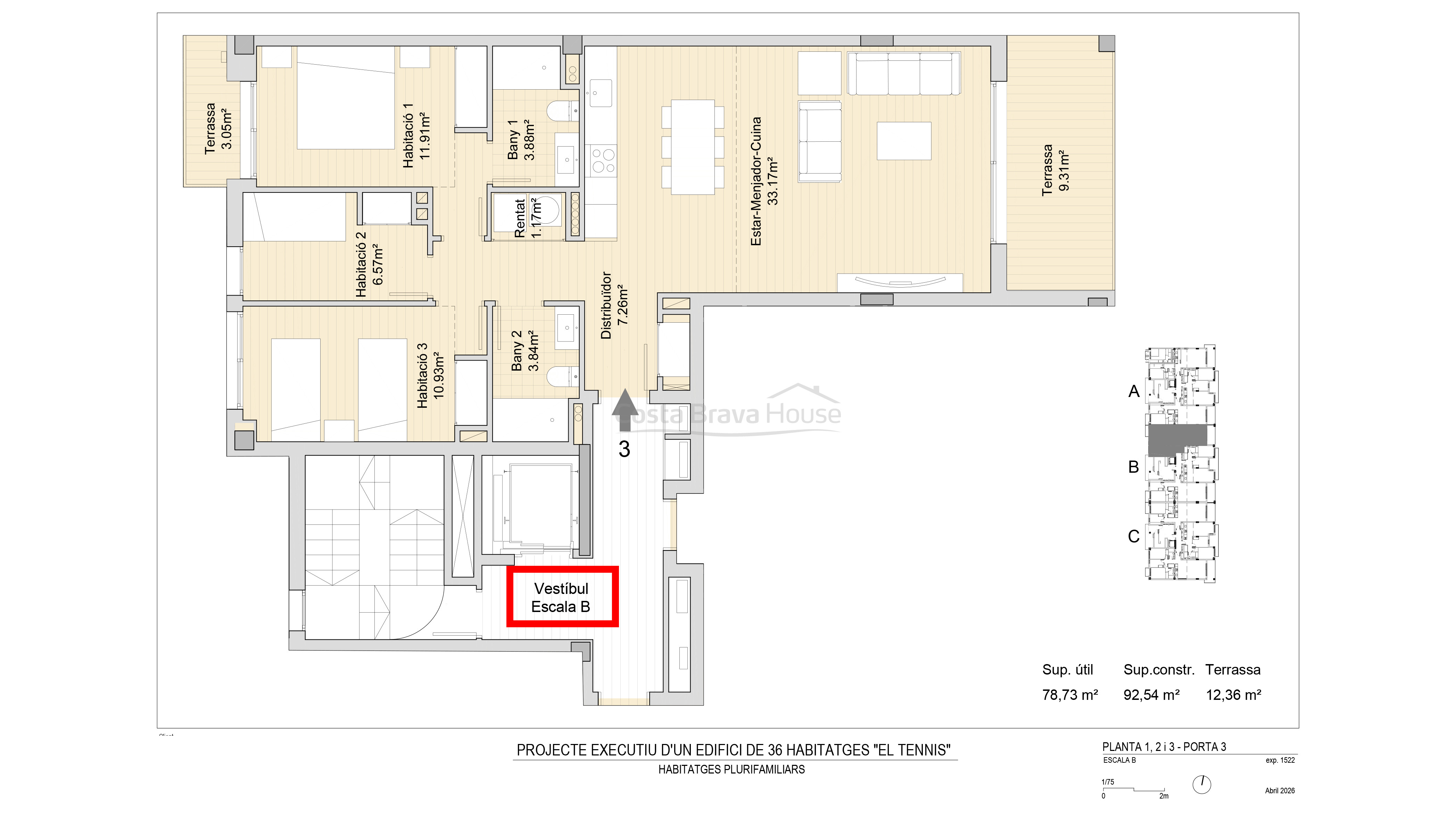 New-build apartments in Pals near the beach, golf and tennis, with pool and terrace