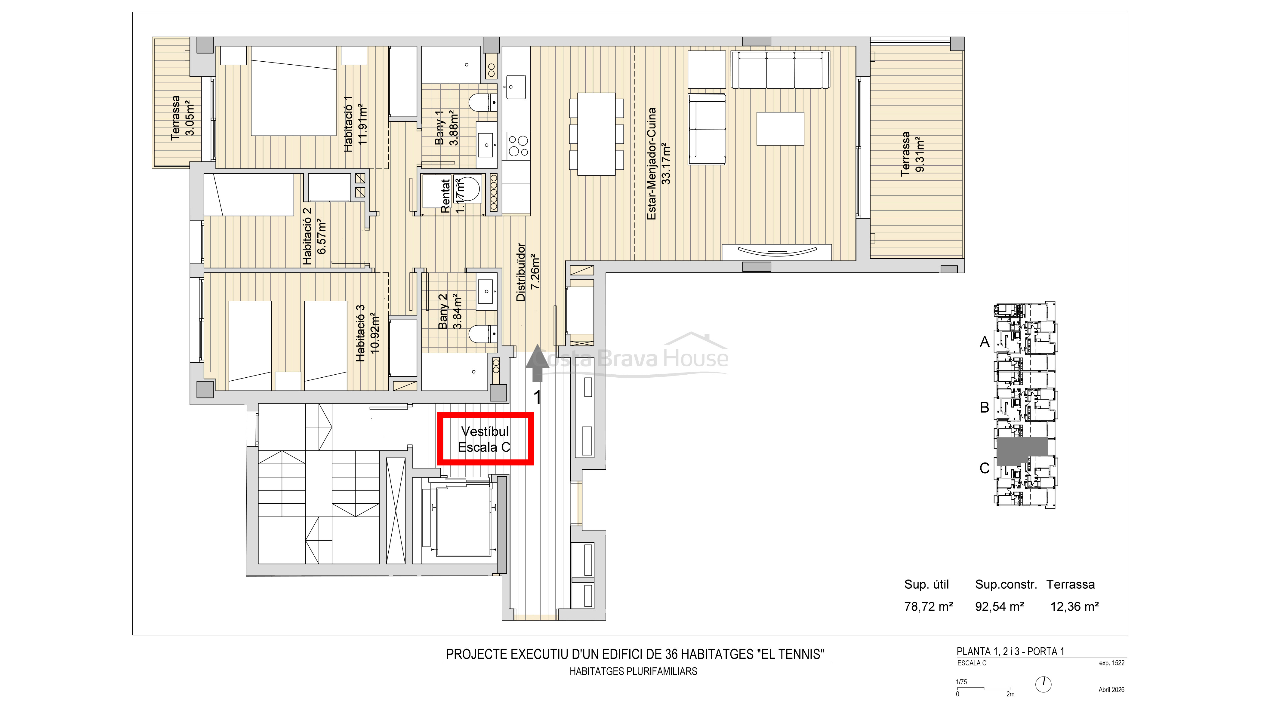 Appartements neufs à Pals près de la plage, du golf et du tennis, avec piscine et terrasse