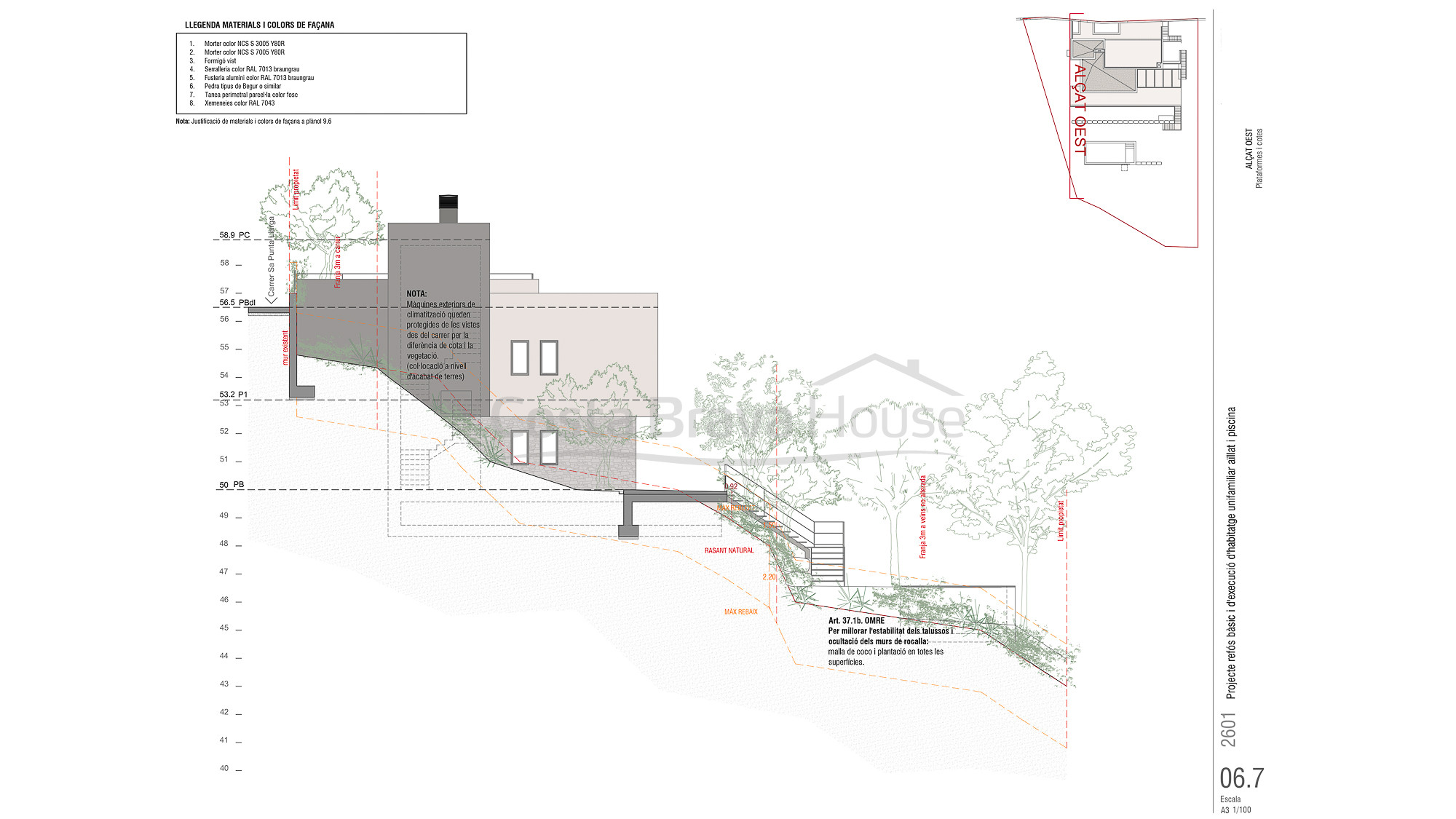 Nieuwbouwwoning in Sa Riera, Begur, met infinity pool op 7 minuten lopen van het strand