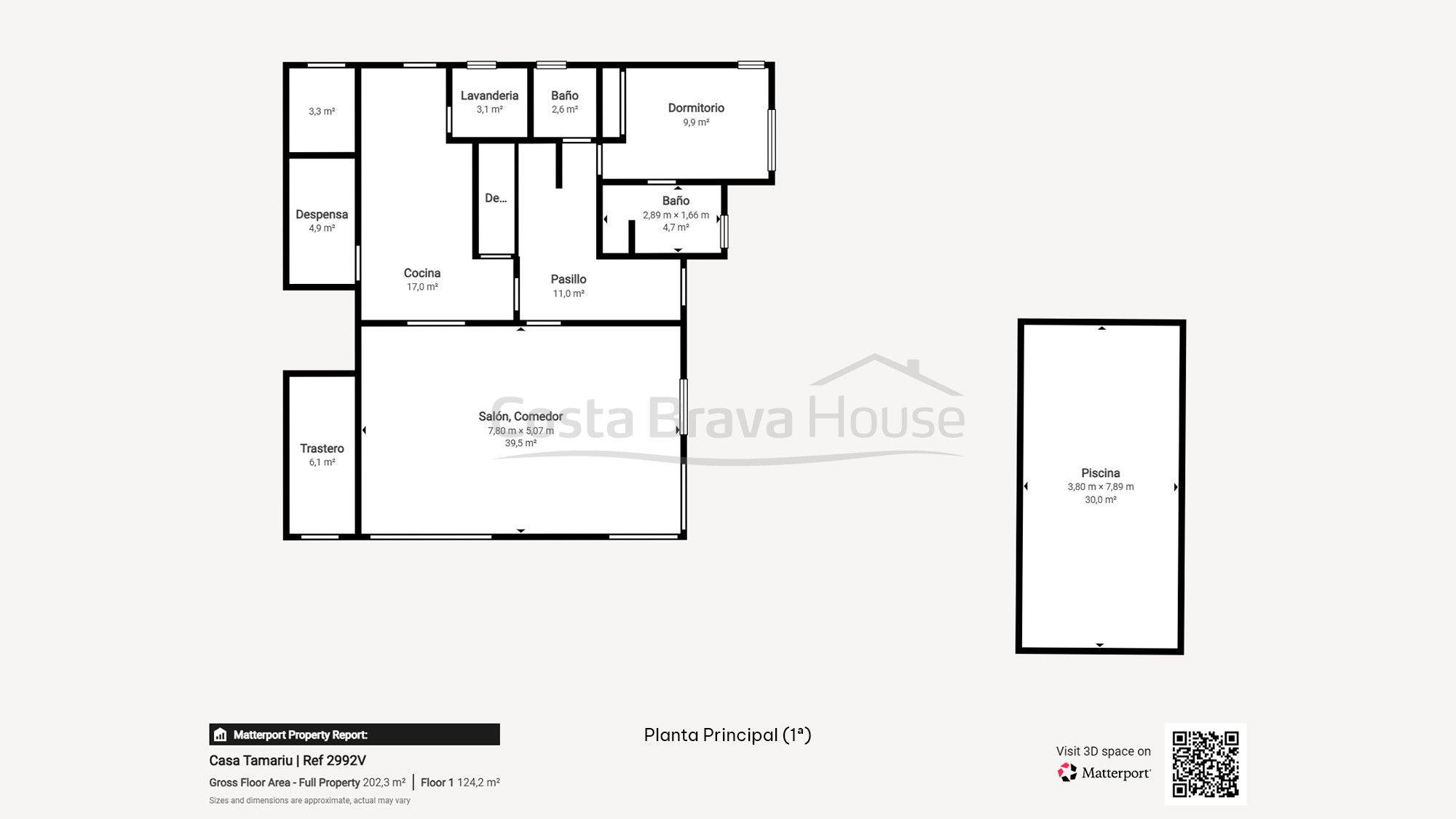 Villa for sale in Tamariu with sea views, private pool, terraces and garage