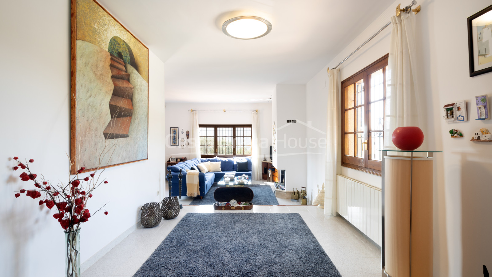 Huis in mediterrane stijl te koop in Tamariu met veel grond en tuin met zwembad