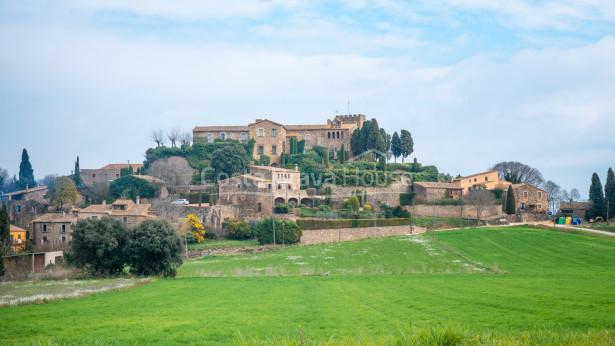 Propiedad en venta a las afueras de Foixà, muy cerca del castillo, con gran terreno y 2 casas