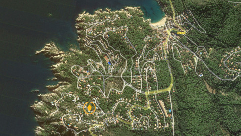 Terrain à bâtir avec vue sur la mer entre les plages de Tamariu et Aiguablava