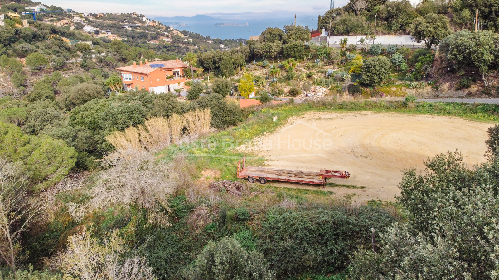 Terreno con vistas al mar en venta en Begur, para edificar casa de hasta 342 m² con garaje y piscina