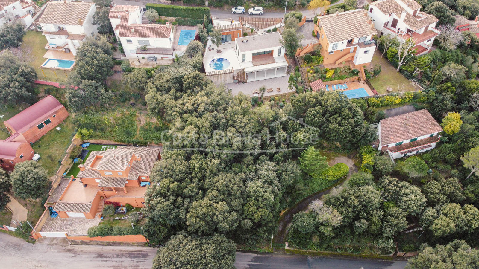 Terrain avec vue sur la mer à vendre à Begur, pour une maison de 342 m² avec garage et piscine