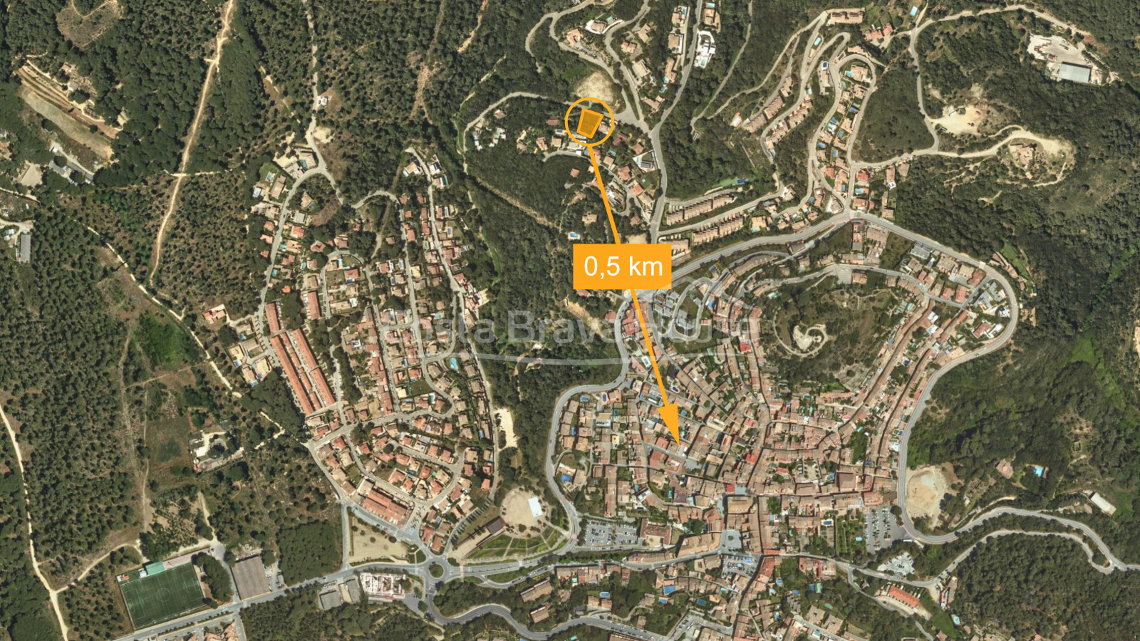 Plot with sea views for sale in Begur, to build a house of up to 342 m² with garage and pool