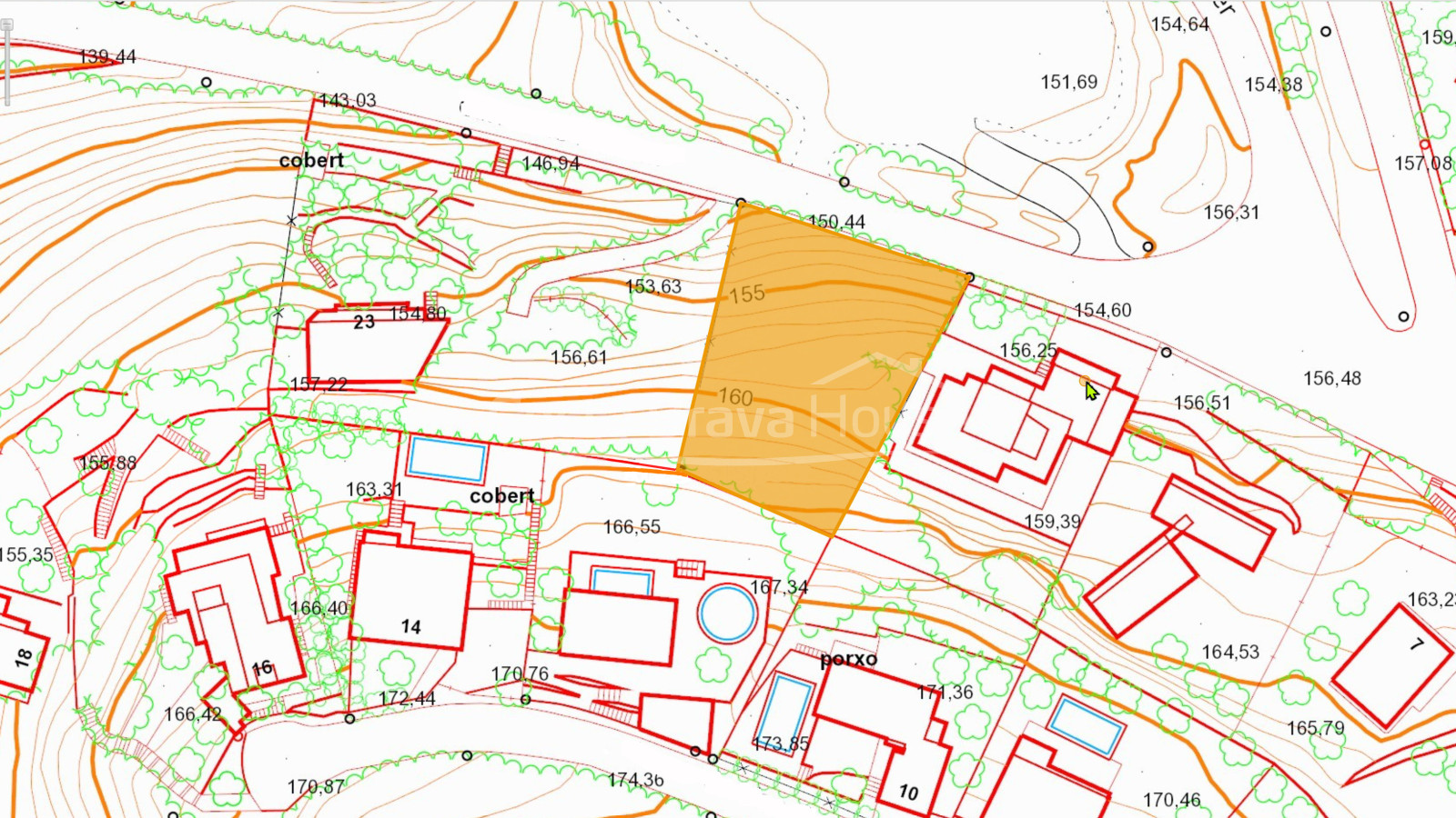 Perceel met zeezicht te koop in Begur, voor een huis tot 342 m² met garage en zwembad