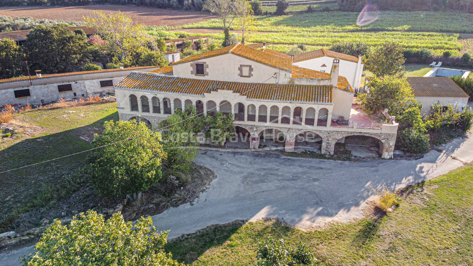 Maison de campagne pour projet hôtelier dans le Baix Empordà