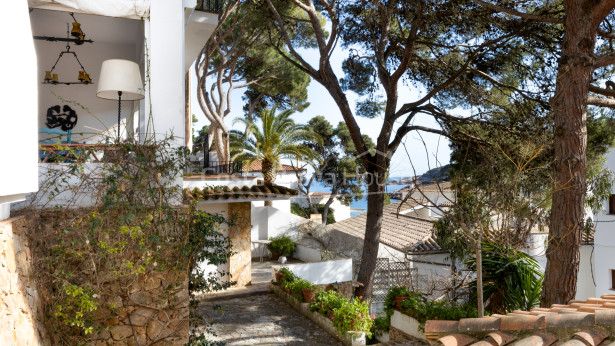 Lot de 3 apartaments amb terrassa més un annex, a 2 minuts a peu de la platja i passeig de Tamariu