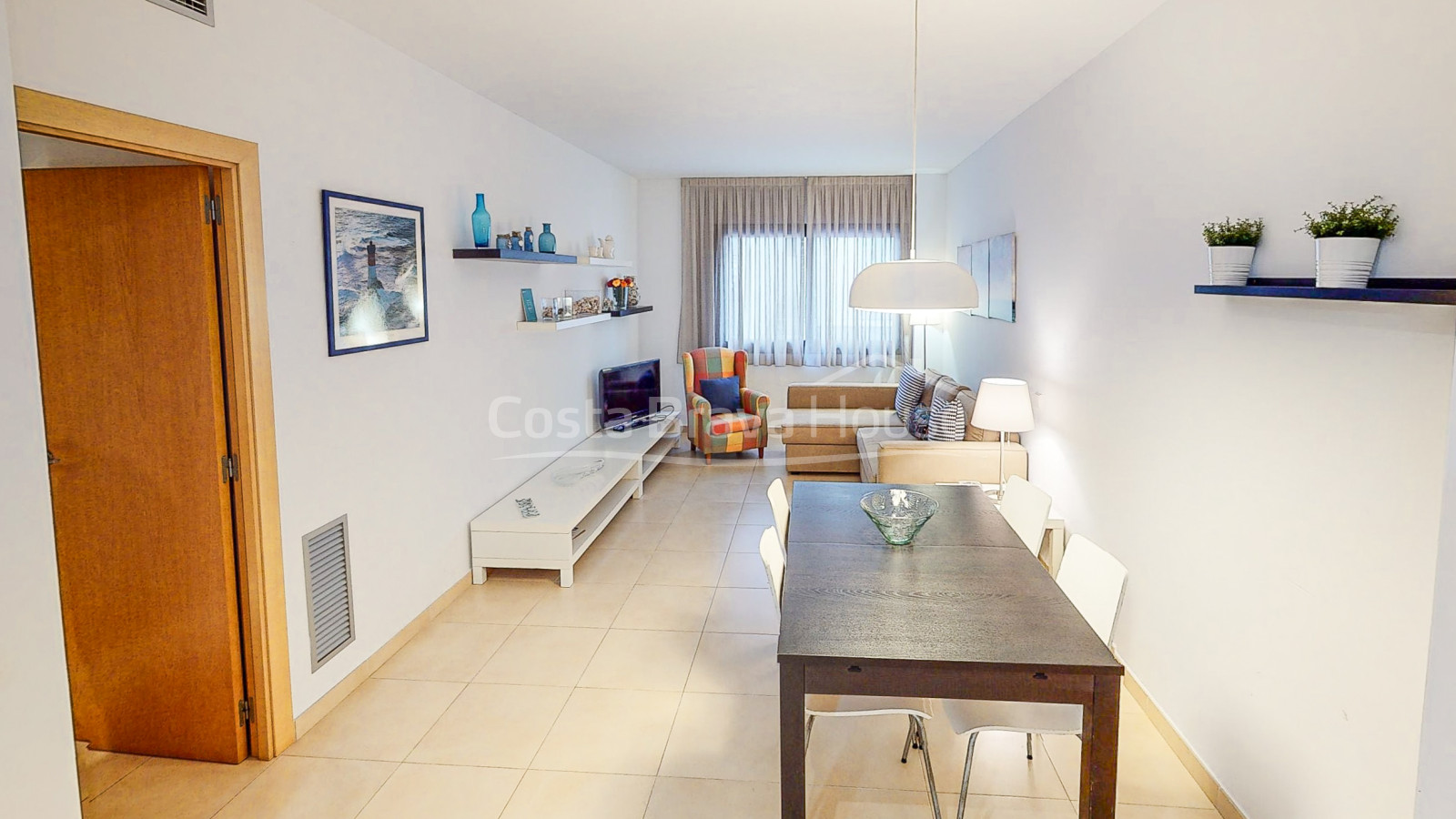 Two bedroom apartment with garage for sale in Tamariu, just a few steps from the beach and the sea