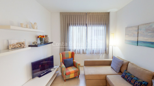 Two bedroom apartment with garage for sale in Tamariu, just a few steps from the beach and the sea