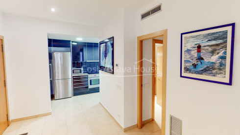 Two bedroom apartment with garage for sale in Tamariu, just a few steps from the beach and the sea