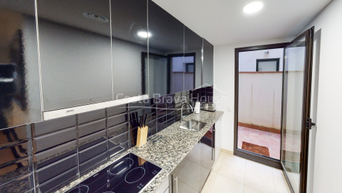 Two bedroom apartment with garage for sale in Tamariu, just a few steps from the beach and the sea