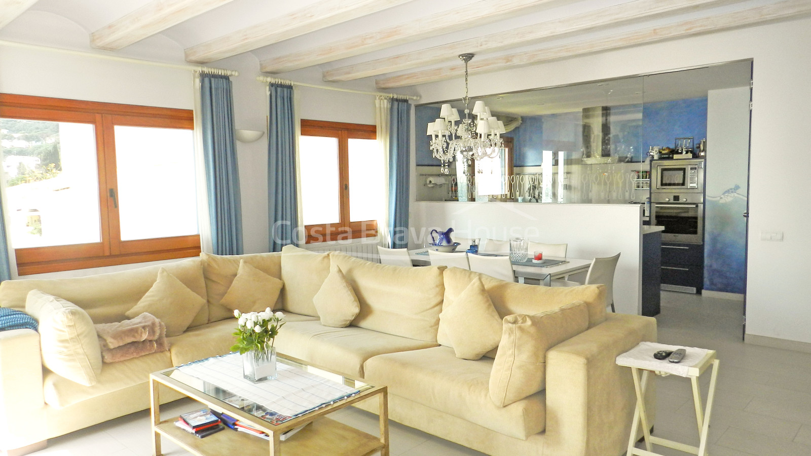 Spectacular front line sea view apartment for sale in Calella