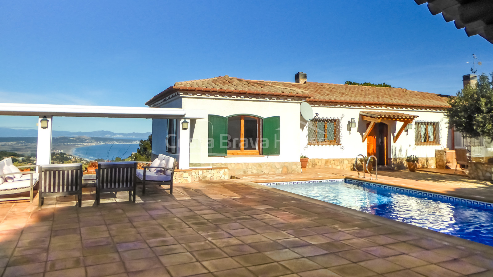 Maison avec vue imprenable sur la mer à vendre à Begur