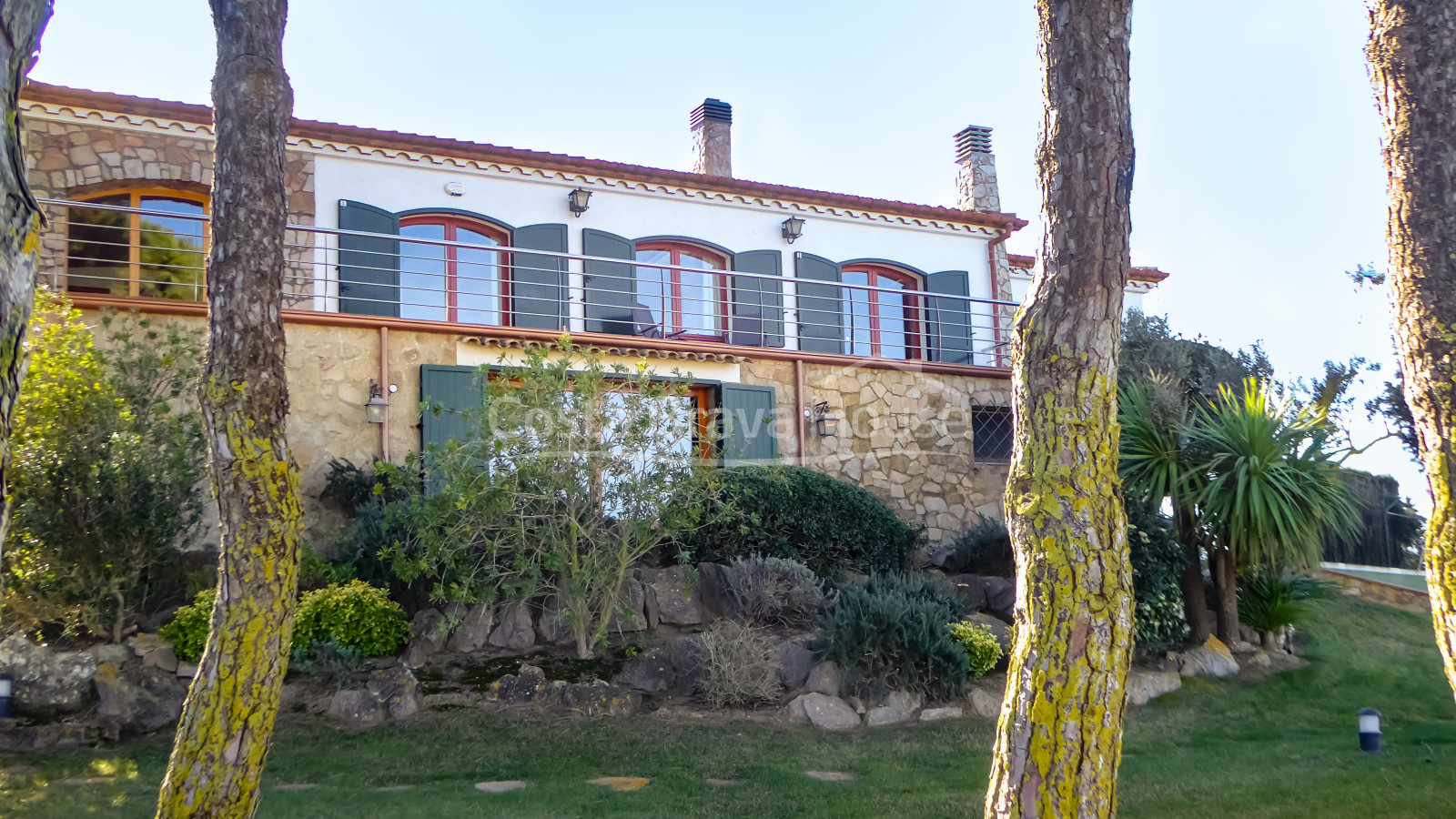 Casa amb impressionants vistes al mar en venda a Begur