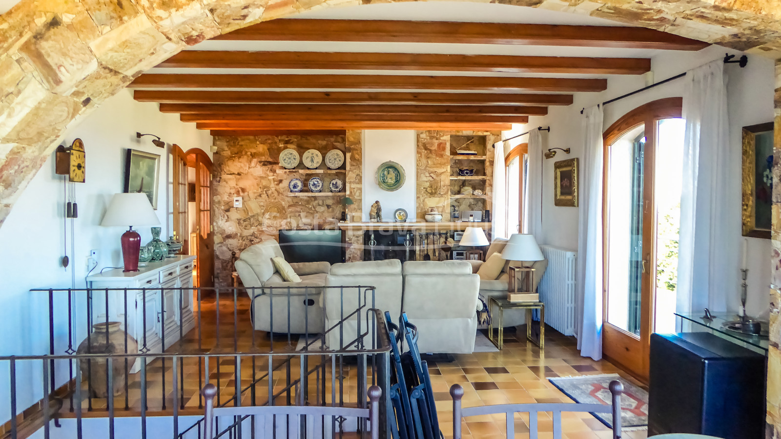 Casa amb impressionants vistes al mar en venda a Begur