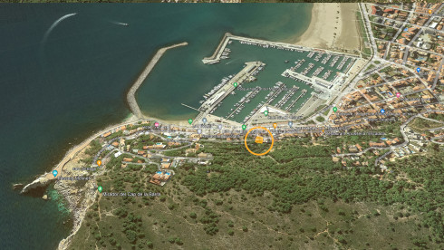 Terreny en venda a L'Estartit per edificar un petit edifici de 4 plantes i soterrani