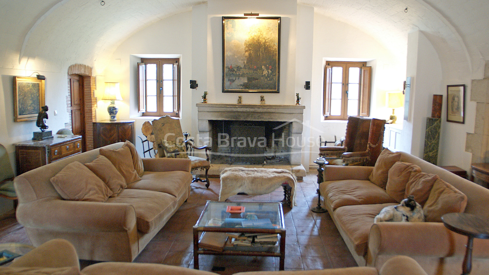 Exclusiva finca con dos masías catalanas en venta en Sant Martí Vell