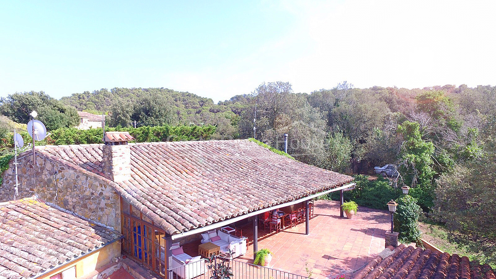 Propriété restaurée du S. XV à vendre près de Calella de Palafrugell