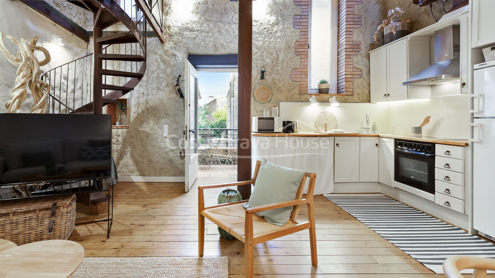 Encantadora casita de piedra en el centro de Vilaür, Alt Empordà