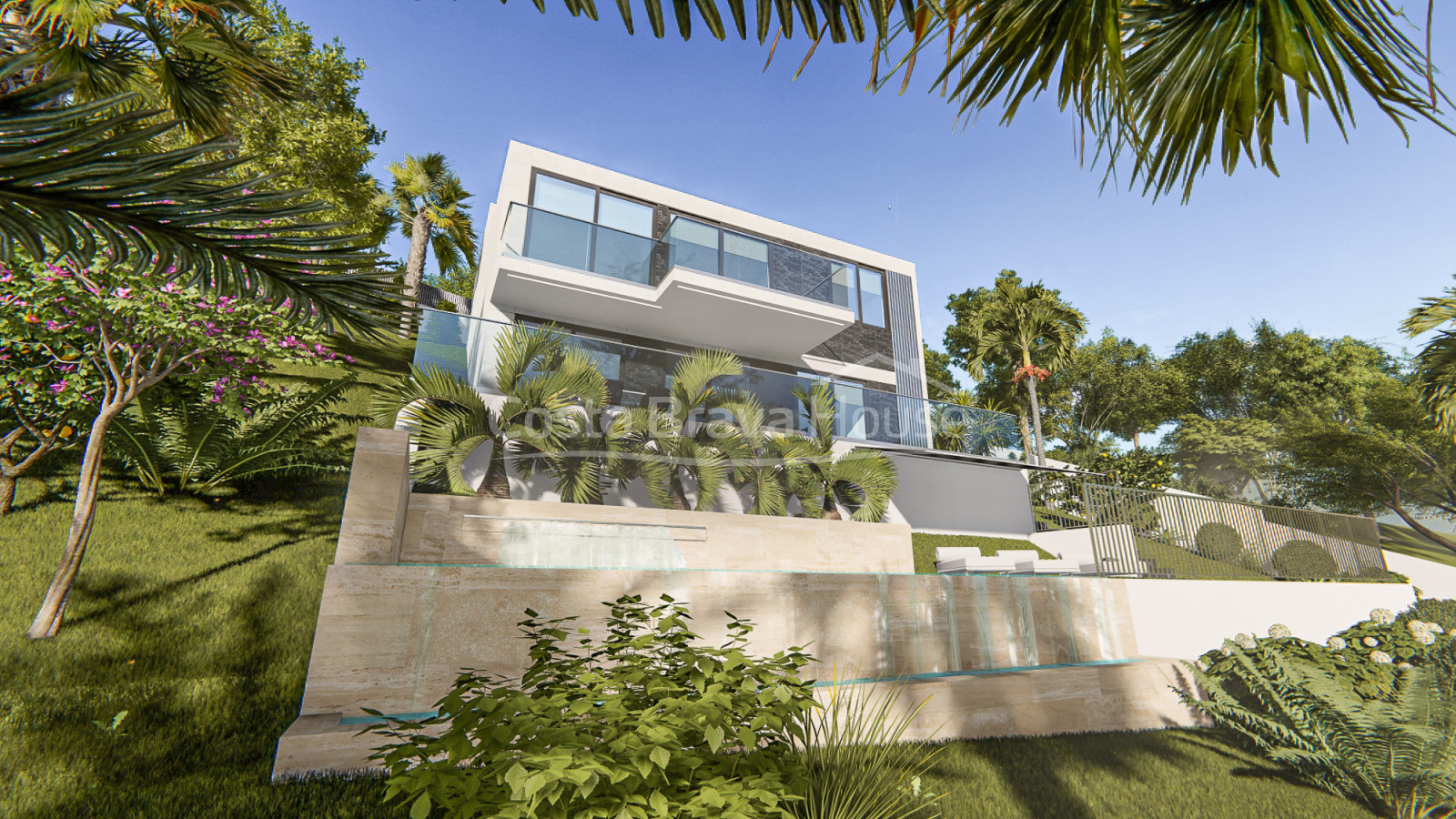 Newly built house in Lloret de Mar, Font Sant Llorenç urbanization