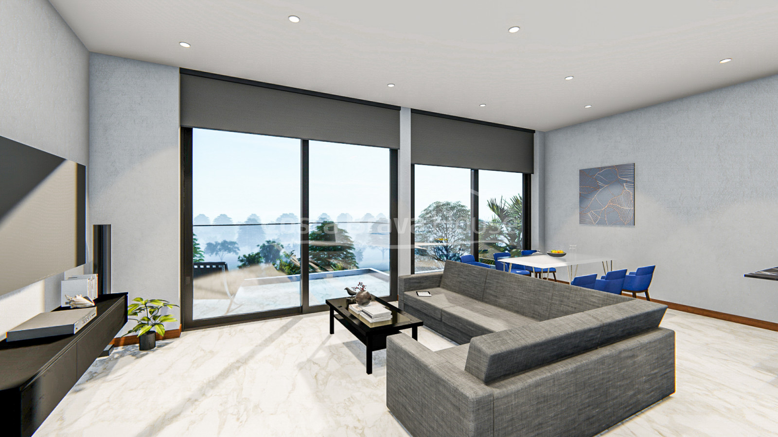 Newly built house in Lloret de Mar, Font Sant Llorenç urbanization