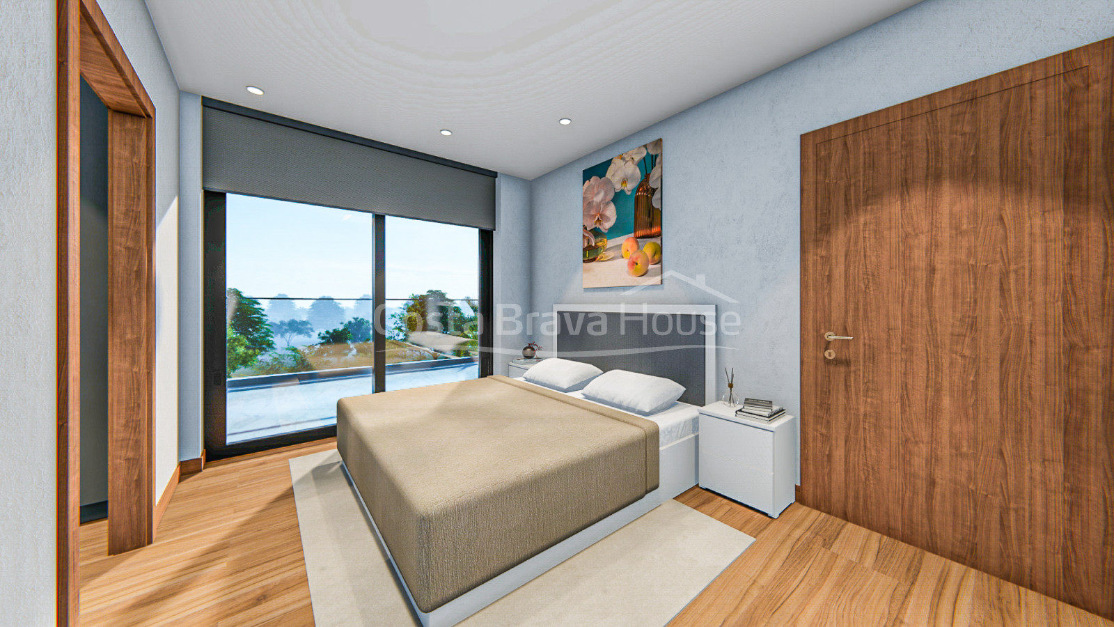 Newly built house in Lloret de Mar, Font Sant Llorenç urbanization