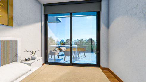 Newly built house in Lloret de Mar, Font Sant Llorenç urbanization