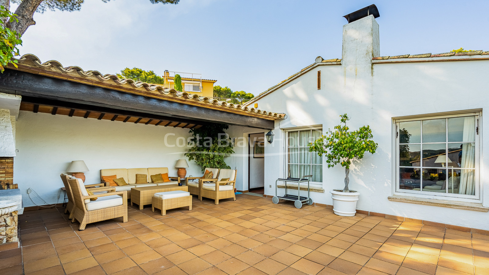 Casa con piscina en Llafranc a solamente 500 m de la playa