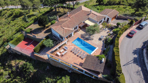 Casa amb impressionants vistes al mar en venda a Begur