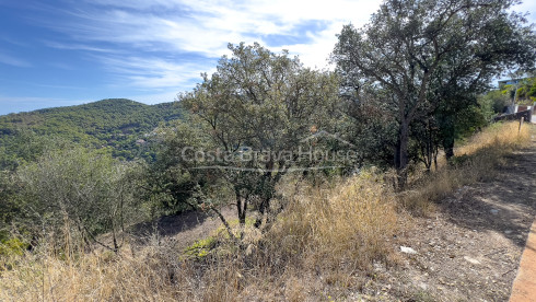 Terrain avec vue mer à Begur Es Valls