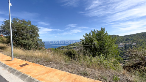 Terreny amb vistes al mar a Begur Es Valls