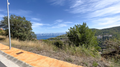 Terrain avec vue mer à Begur Es Valls
