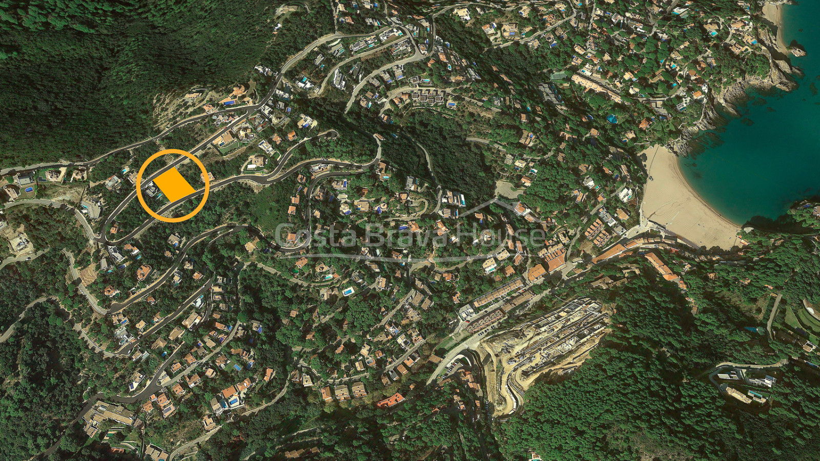 Plot of land with sea views in Begur Es Valls