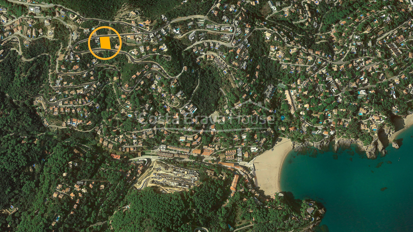 Terrain avec vue mer à Begur Es Valls