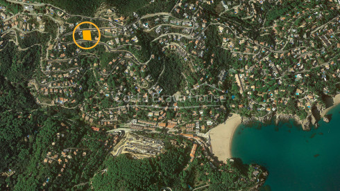 Terrain avec vue mer à Begur Es Valls
