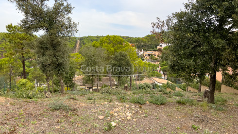 Land 2 minutes from the center of Begur