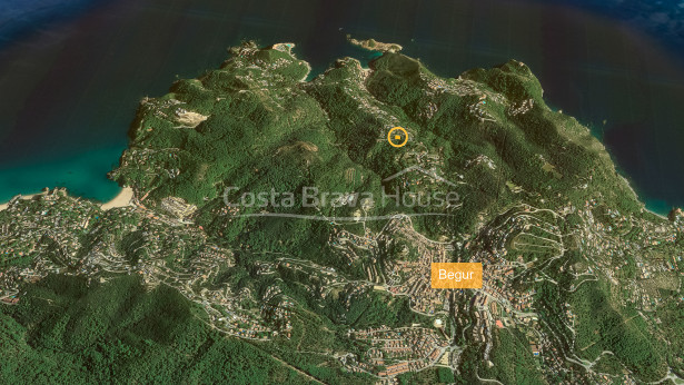 Plot of land in Begur 5 min drive from Sa Tuna cove