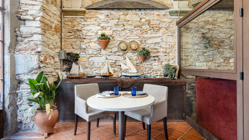 Hôtel de charme dans un manoir indien rénové, au centre de Begur.
