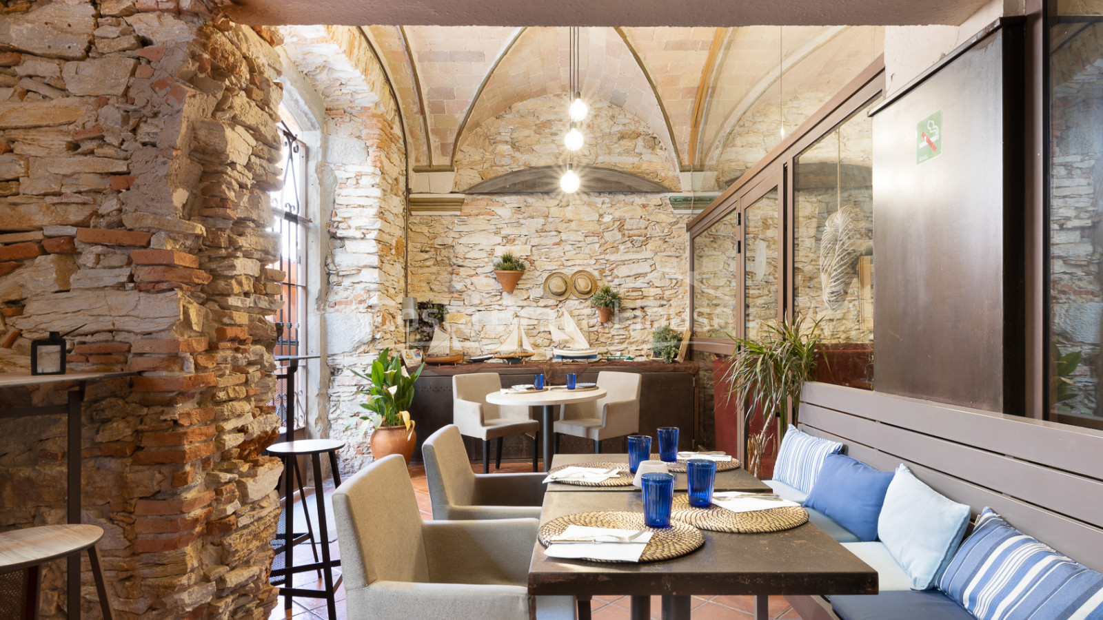 Hôtel de charme dans un manoir indien rénové, au centre de Begur.