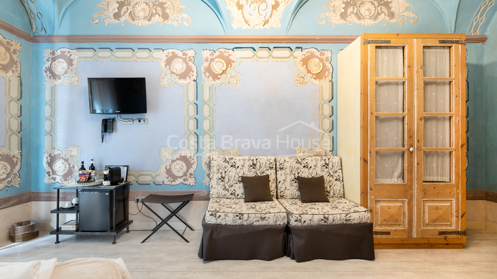 Hôtel de charme dans un manoir indien rénové, au centre de Begur.