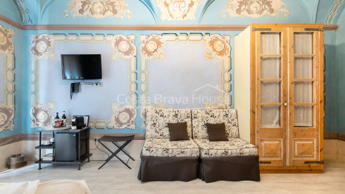 Hôtel de charme dans un manoir indien rénové, au centre de Begur.