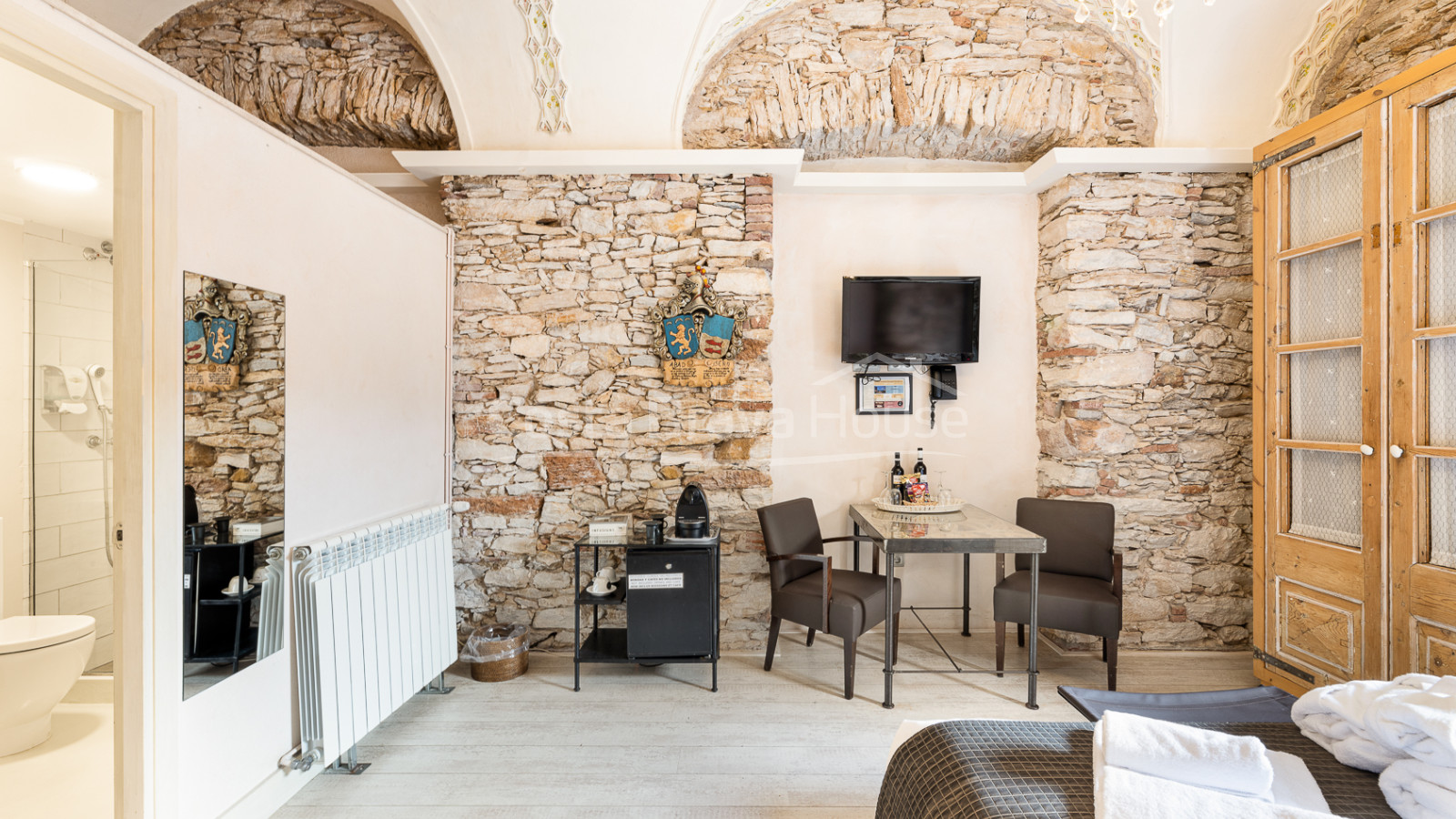 Hôtel de charme dans un manoir indien rénové, au centre de Begur.