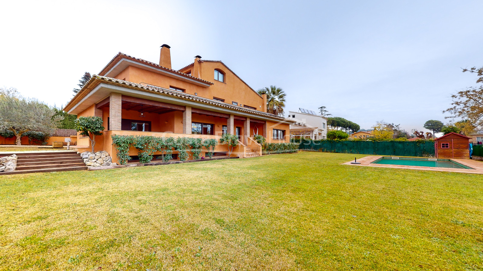 Villa de lujo con jardín y piscina en Mont-ras